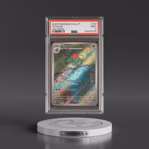 2023 Pokémon Sv2a-Pokemon 151 #167 Ivysaur - Art Rare (PSA 9 MINT)