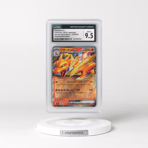 2023 Venusaur/Charizard/Blastoise Spec. Set ex #009/049 Charizard ex - Charizard ex Deck (CGC 9.5 MINT+)