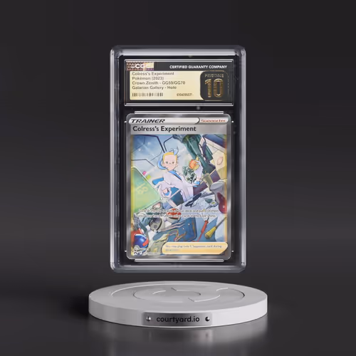 2023 Crown Zenith #GG59/GG70 Colress's Experiment - Galarian Gallery Holo (CGC 10 PRISTINE)