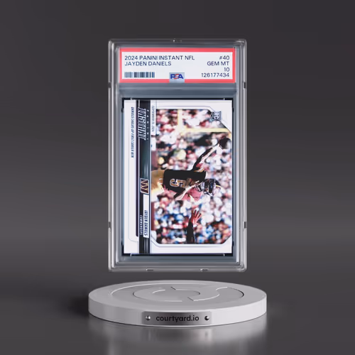 2024 Panini Instant NFL #40 Jayden Daniels (PSA 10 GEM MINT)