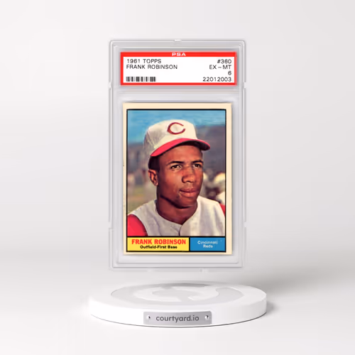 1961 Topps #360 Frank Robinson (PSA 6 EX-MT)