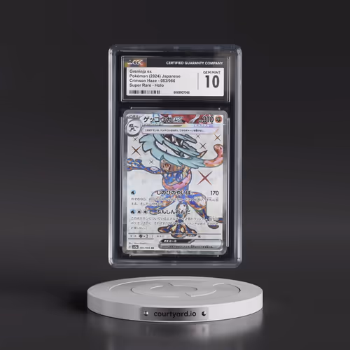 2024 Crimson Haze #083/066 Greninja ex - Super Rare Holo (CGC 10 GEM MINT)