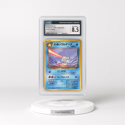 1997 Rocket Gang #55 Dark Golduck (CGC 8.5 NM-MT+)