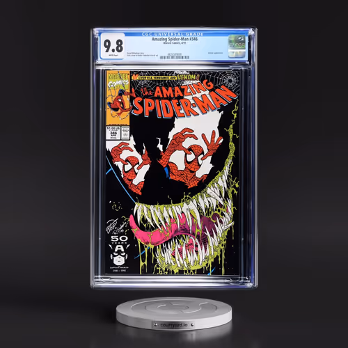 Amazing Spider-Man #346 CGC 9.8 White Pages (Marvel Comics, 4/91)