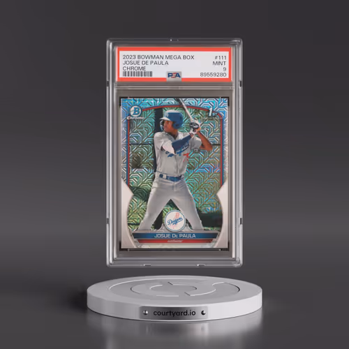 2023 Bowman Mega Box Chrome #111 Josue de Paula (PSA 9 MINT)