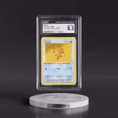 1999 Base Set #65/102 Staryu - 1st Edition 1st Edition (CGC 8.5 NM-MT+)