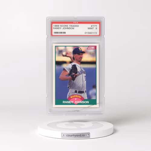 1989 Score Traded #77T Randy Johnson (PSA 9 MINT)