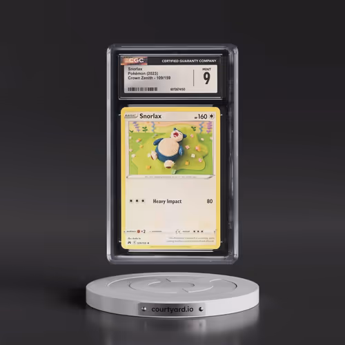 2023 Crown Zenith #109/159 Snorlax (CGC 9 MINT)