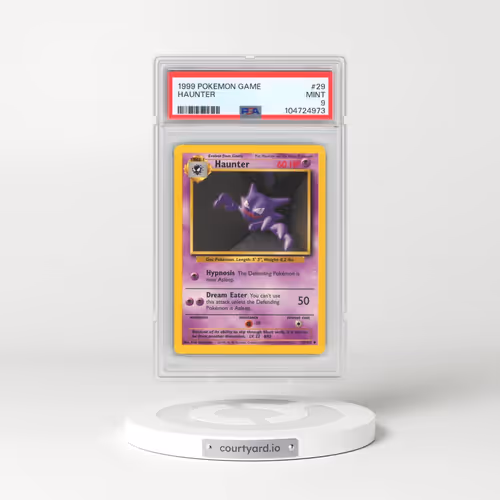 1999 Pokémon Game #29 Haunter (PSA 9 MINT)