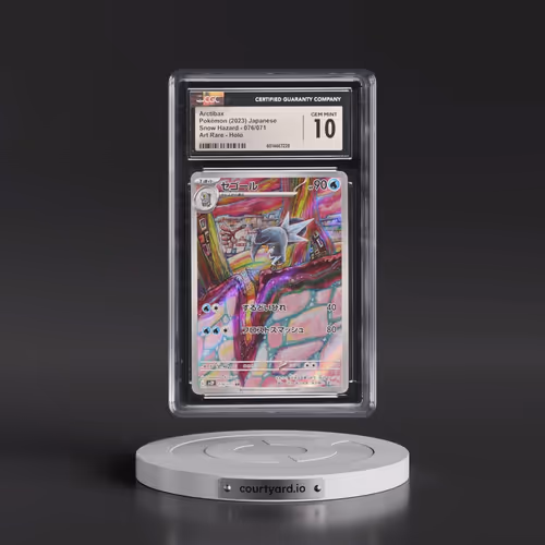 2023 Pokémon Sv2p-Snow Hazard #076 Arctibax - Art Rare (CGC 10 GEM MINT)