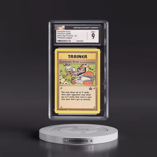 1999 Black Star Promos #16 Computer Error - Pokémon League (CGC 9 MINT)