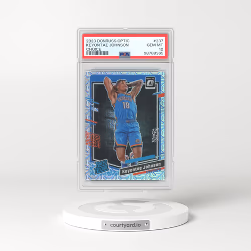 2023 Panini Donruss Optic #237 Keyontae Johnson - Choice (PSA 10 GEM MINT)