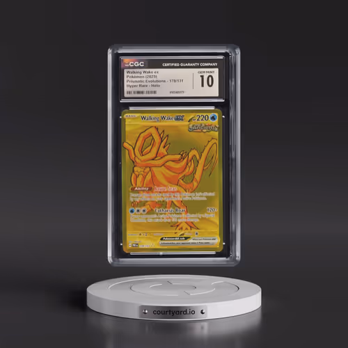 2025 Prismatic Evolutions - PRE EN #178/131 Walking Wake ex - Hyper Rare Holo (CGC 10 GEM MINT)