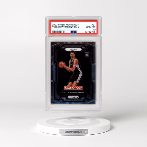 2023 Panini Prizm Monopoly #81 Victor Wembanyama (PSA 10 GEM MINT)