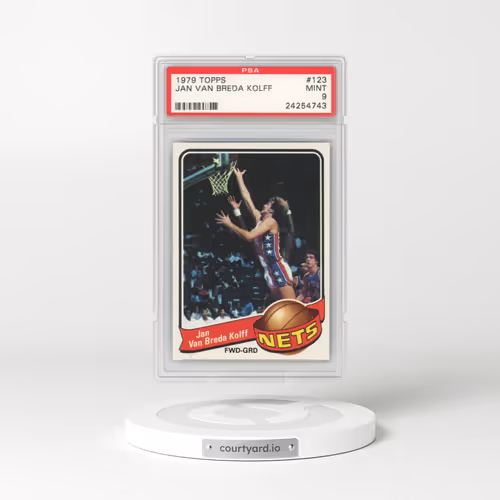 1979 Topps #123 Jan Van Breda Kolff (PSA 9 MINT)
