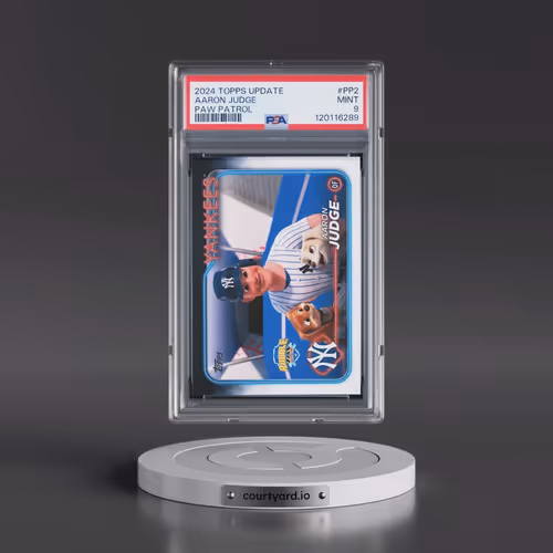 2024 Topps Update Paw Patrol #PP2 Aaron Judge (PSA 9 MINT)