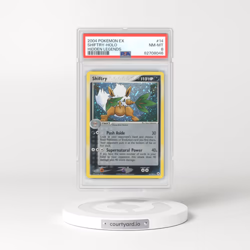 2004 Hidden #14 Shiftry - Holo (PSA 8 NM-MT)