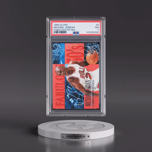 1995 Ultra Fabulous Fifties #5 Michael Jordan (PSA 7 NM)