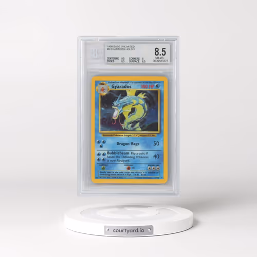 1999 Base Set #6 Gyarados - Holo (BGS 8.5 NM-MT+)