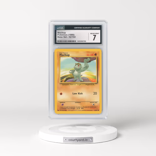 1999 Base Set #52 Machop (CGC 7 NM)