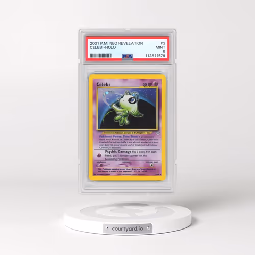 2001 Pokémon Neo Revelation #3 Celebi - Holo (PSA 9 MINT)