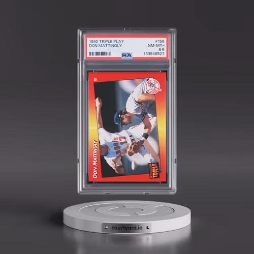 1992 Donruss Triple Play #159 Don Mattingly (PSA 8.5 NM-MT+)