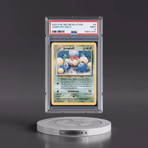 2001 Pokémon Neo Revelation #9 Jumpluff - Holo (PSA 9 MINT)