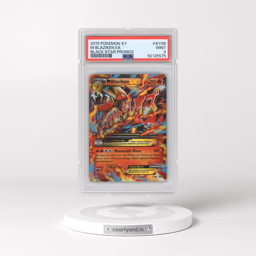 2015 Pokémon XY Black Star Promos #XY86 M Blaziken EX - Holo (PSA 9 MINT)