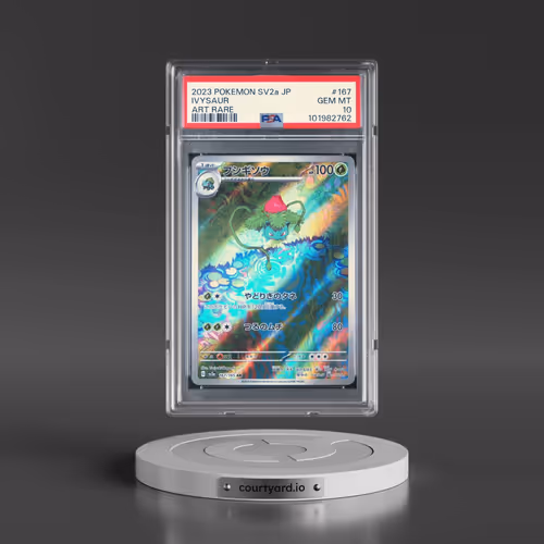 2023 Pokémon Sv2a-Pokemon 151 #167 Ivysaur - Art Rare (PSA 10 GEM MINT)