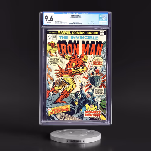 Iron Man #65 CGC 9.6 White Pages (Marvel Comics, 12/73) - Universal
