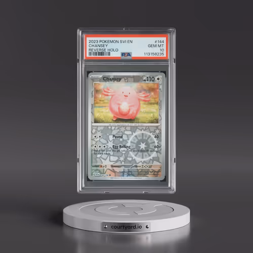 2023 Pokémon Svi EN-Scarlet & Violet #144 Chansey - Reverse Holo (PSA 10 GEM MINT)