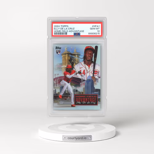 2024 Topps Home Field Advantage #HFA1 Elly de La Cruz (PSA 10 GEM MINT)