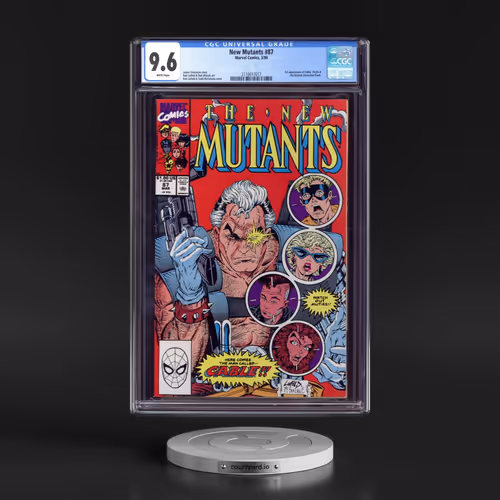 New Mutants #87 CGC 9.6 White Pages (Marvel Comics, 3/90)