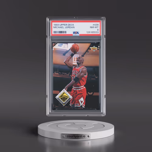 1993 Upper Deck #438 Michael Jordan (PSA 8 NM-MT)