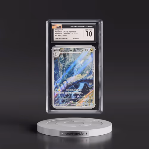 2023 Pokémon Card 151 #182/165 Dragonair - Art Rare Holo (CGC 10 GEM MINT)