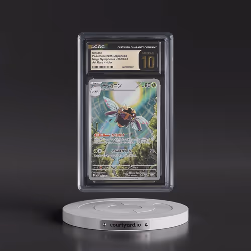 2025 Mega Symphonia - M1S #065/063 Ninjask - Art Rare Holo (CGC 10 PRISTINE)