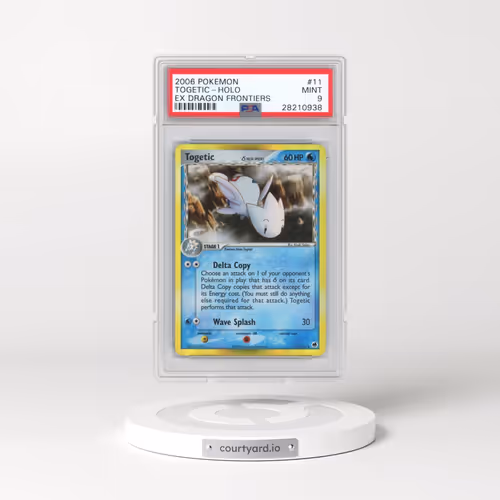 2006 Pokémon EX Dragon Frontiers #11 Togetic - Holo (PSA 9 MINT)