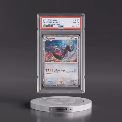 2011 Pokémon Call of Legends #SL10 Rayquaza - Holo (PSA 4 VG-EX)
