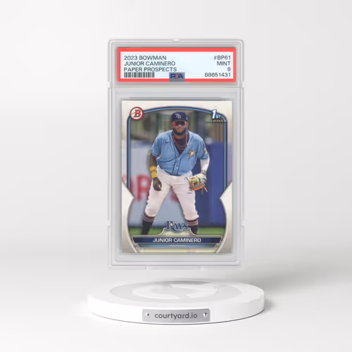 2023 Bowman Paper Prospects #BP61 Junior Caminero (PSA 9 MINT)
