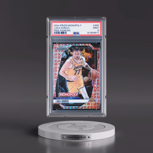 2024 Panini Prizm Monopoly #000 Luka Doncic - Free Parking (PSA 9 MINT)