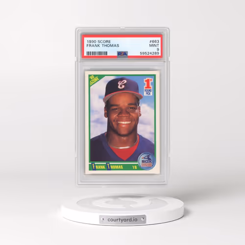 1990 Score #663 Frank Thomas (PSA 9 MINT)
