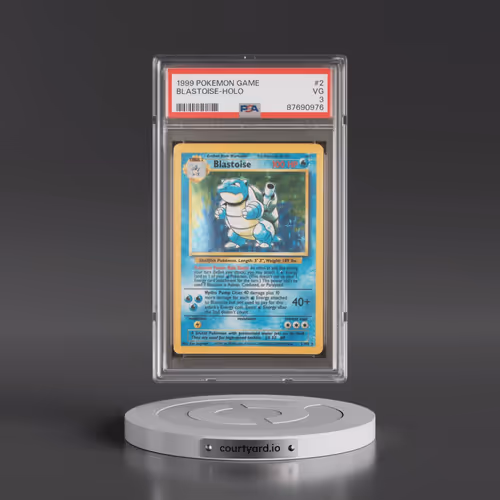 1999 Pokémon Game #2 Blastoise - Holo (PSA 3 VG)