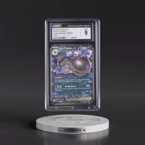 2023 Paldea Evolved - PAL EN #130/193 Paldean Clodsire ex - Holo (CGC 9 MINT)