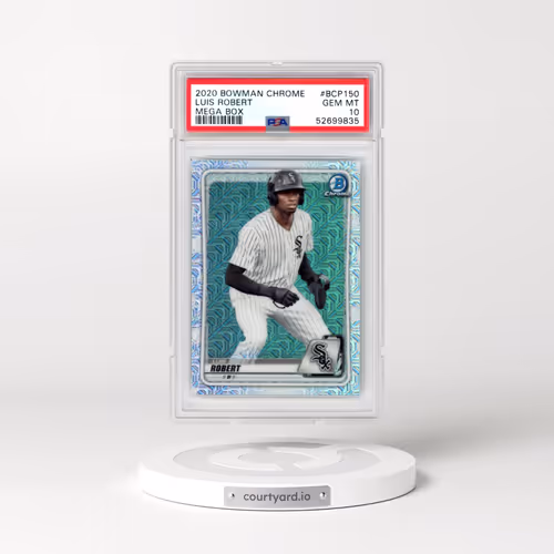2020 Bowman Chrome Mega Box #BCP150 Luis Robert (PSA 10 GEM MINT)