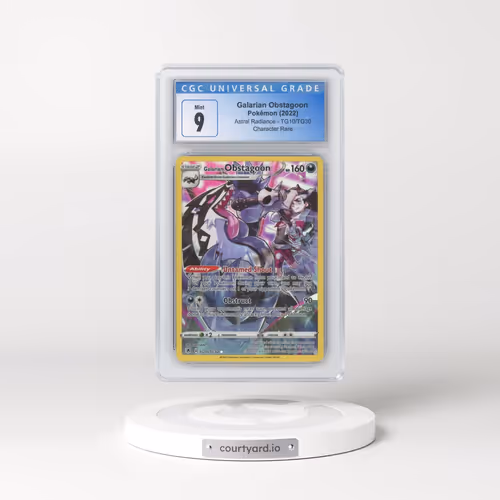 Astral Radiance #TG10/TG30 Galarian Obstagoon - Trainer Gallery Holo (CGC 9 MINT)