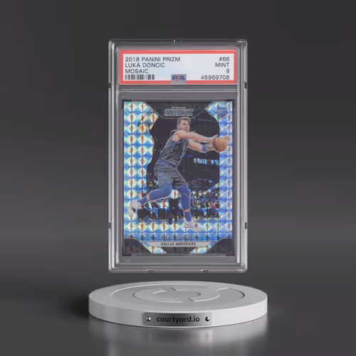 2018 Panini Prizm Mosaic #68 Luka Doncic (PSA 9 MINT)