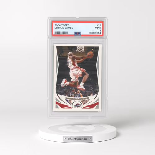 2004 Topps #23 LeBron James (PSA 9 MINT)