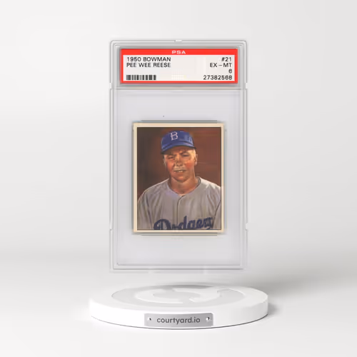 1950 Bowman #21 Pee Wee Reese (PSA 6 EX-MT)