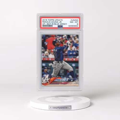 2018 Topps Update #US250 Ronald Acuna Jr. (PSA 8 NM-MT)