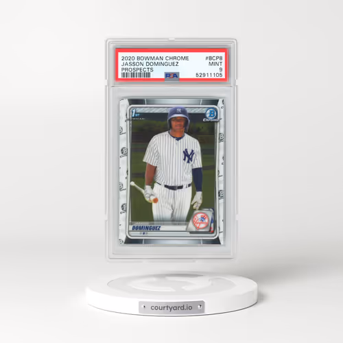 2020 Bowman Chrome Prospects #BCP8 Jasson Dominguez (PSA 9 MINT)